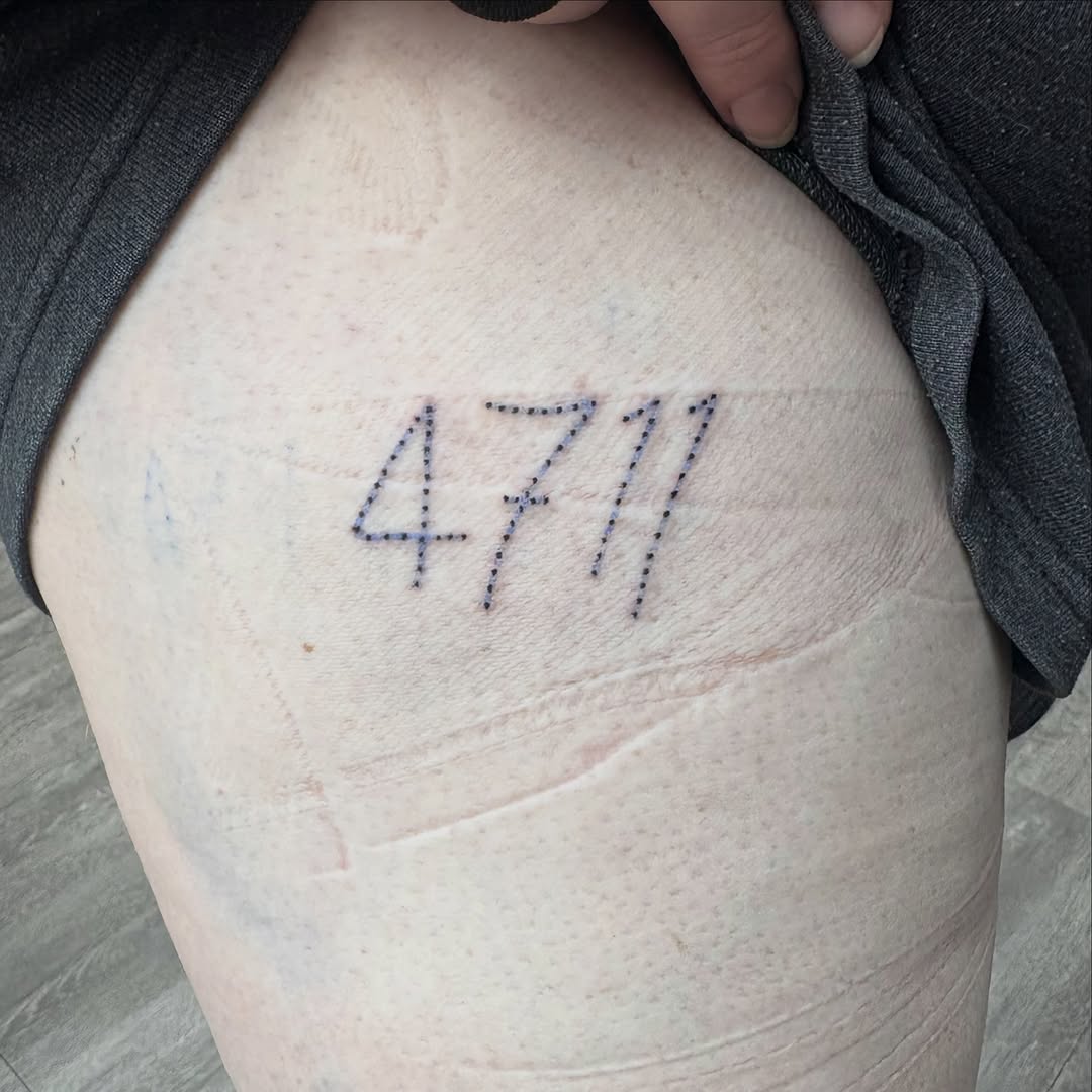 Tattoo by @radioactivewastemachine — lettering_script, fine_line