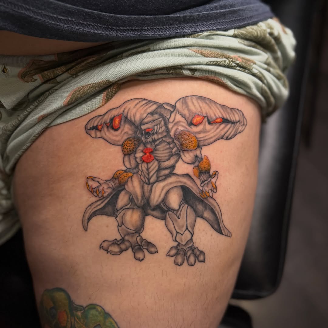 Tattoo by @kreidler_inks — realism, black_and_grey