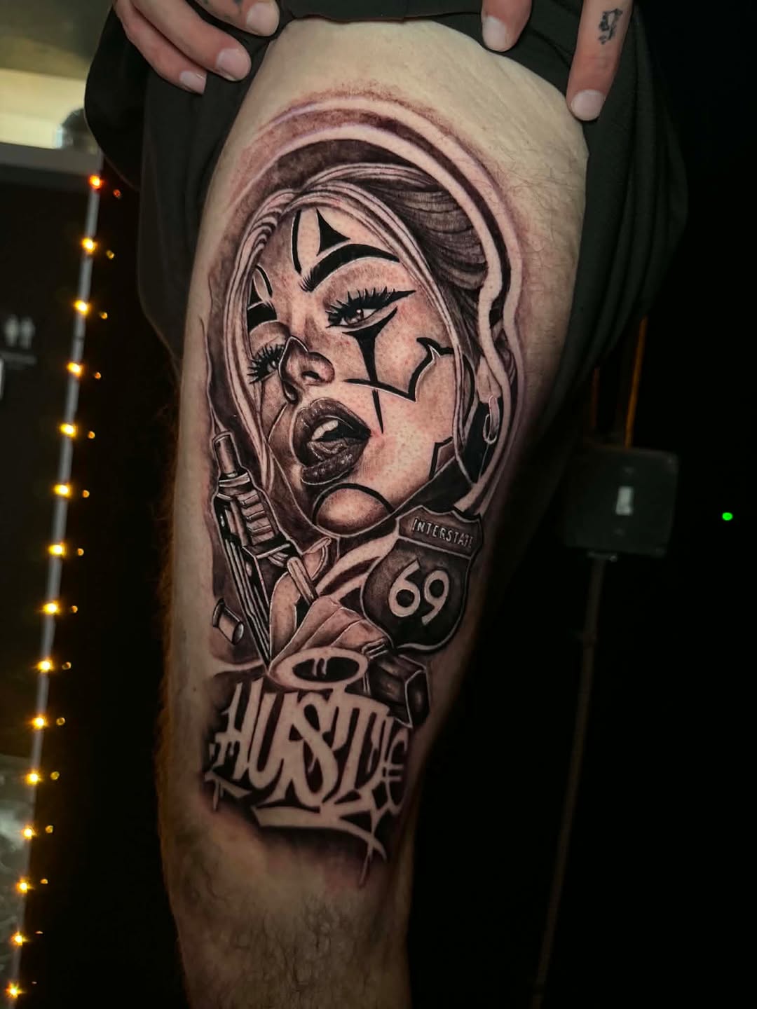 Tattoo by @amry.tattoos โ chicano, black_and_grey