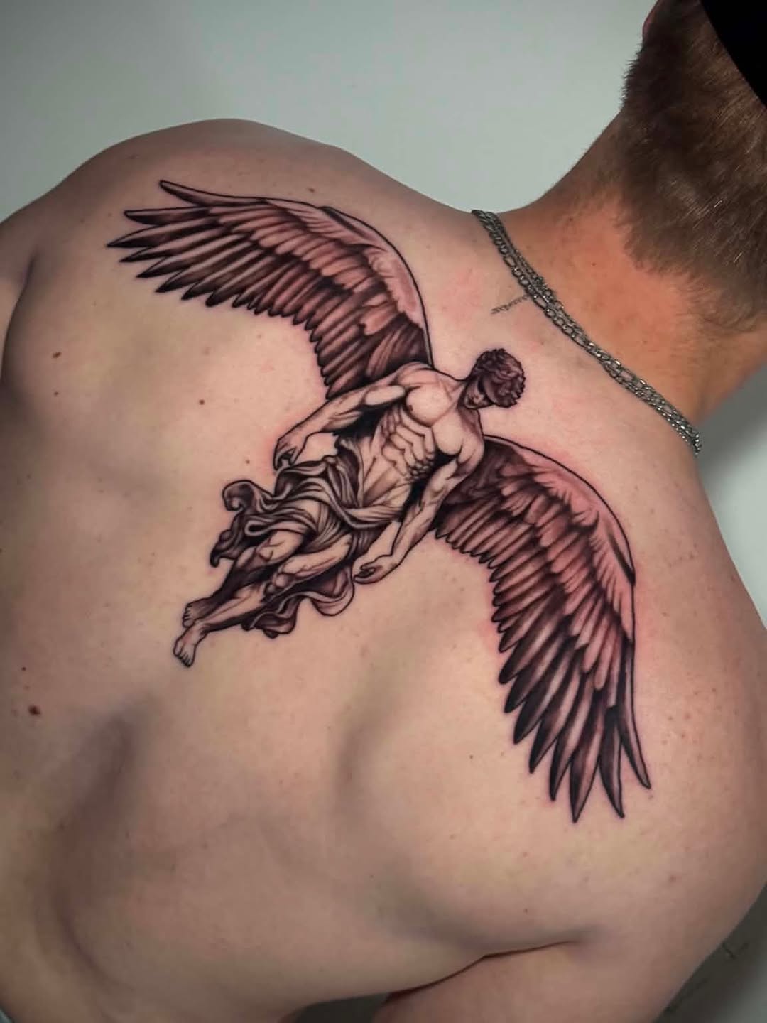 Tattoo by @amry.tattoos โ realism, black_and_grey