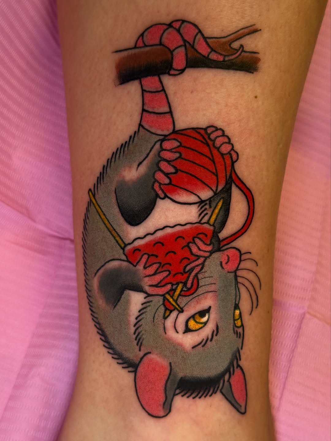 Tattoo by @cassietattoos — american_traditional, illustrative