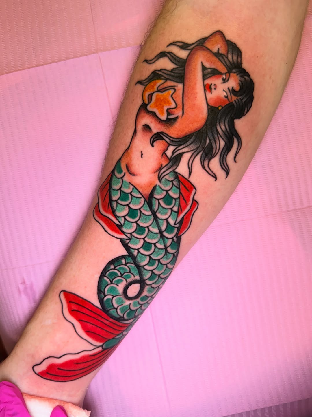 Tattoo by @cassietattoos — american_traditional