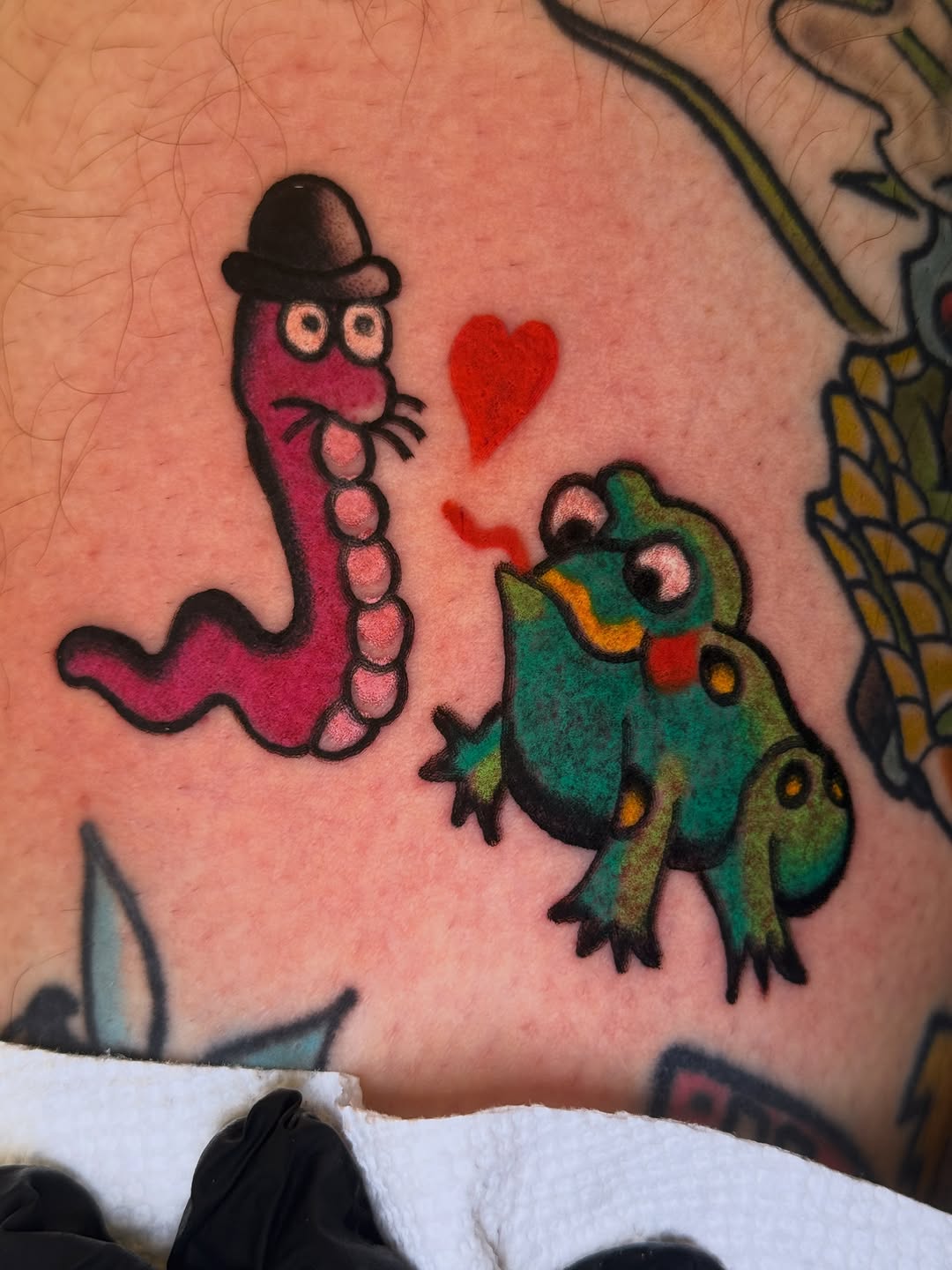 Tattoo by @cassietattoos — american_traditional, illustrative