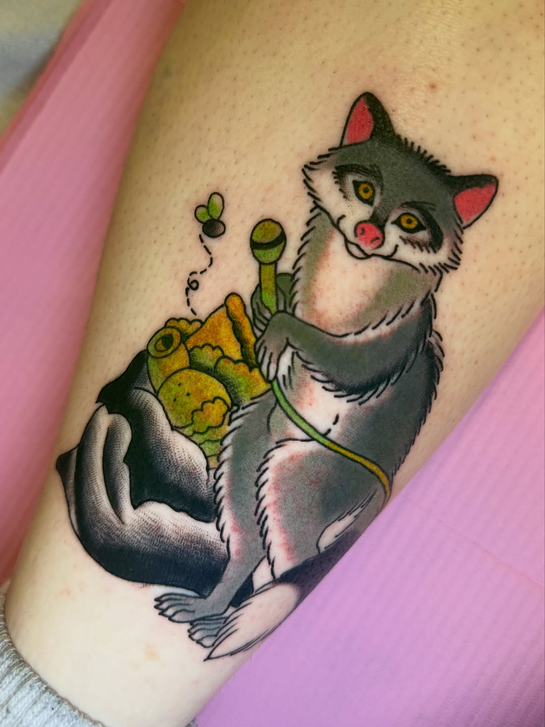 Tattoo by @cassietattoos — illustrative, new_school