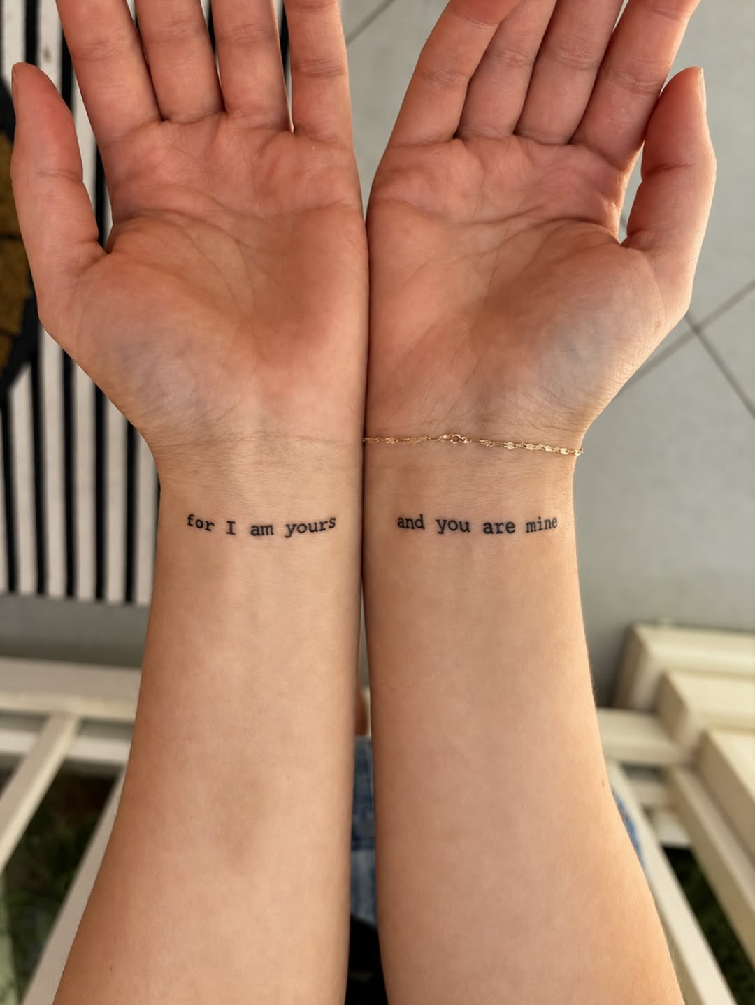 Tattoo by @dojolv — fine_line, lettering_script