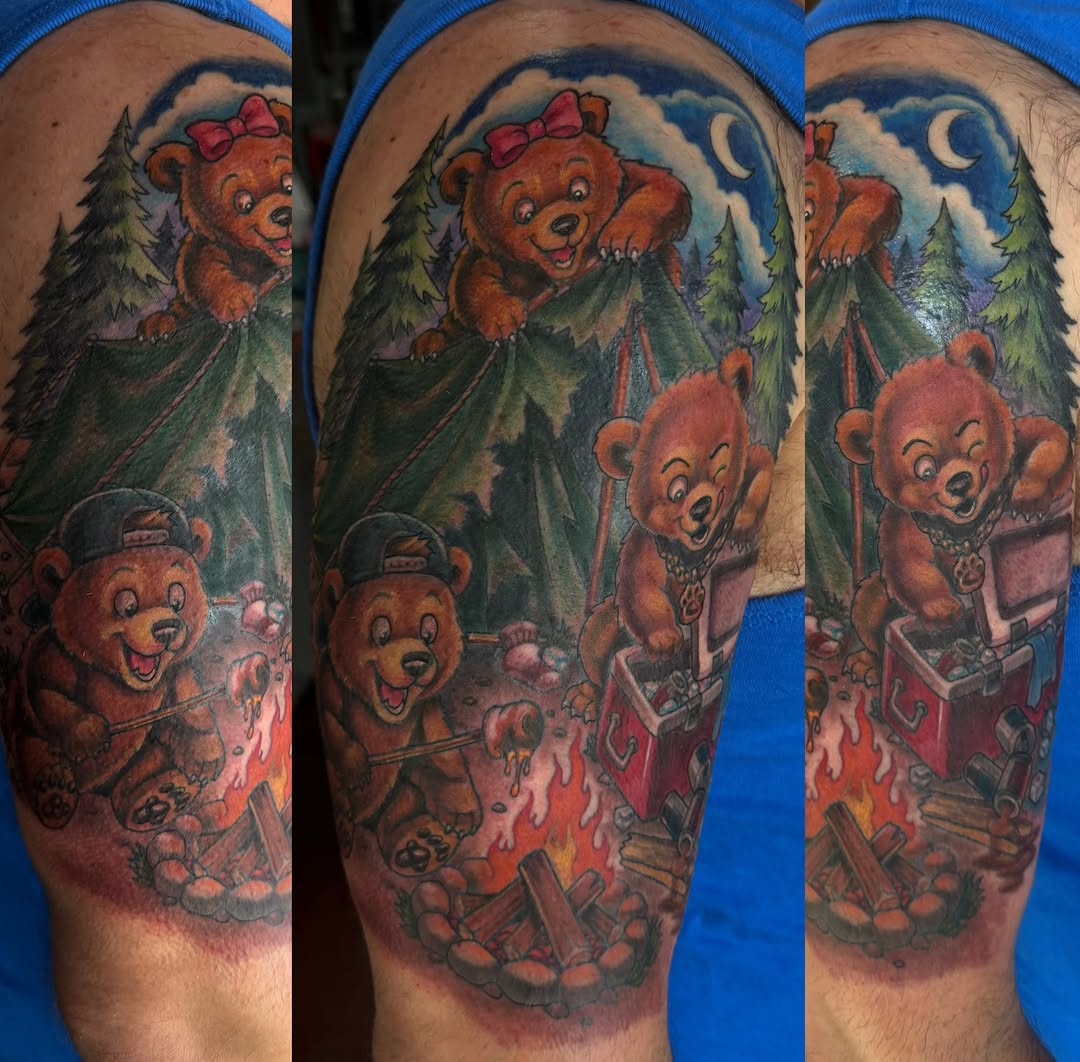 Tattoo by @coryhaberman โ new_school