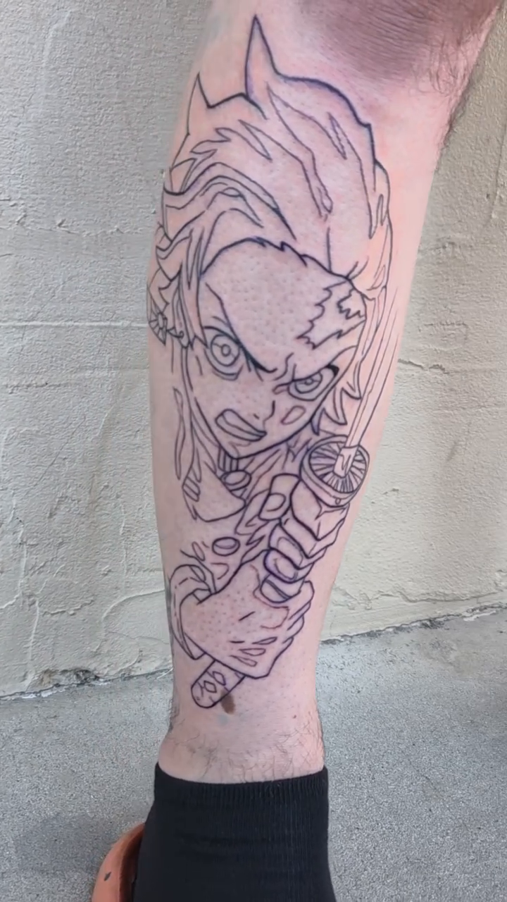 Tattoo by @ravenfm_ink — anime