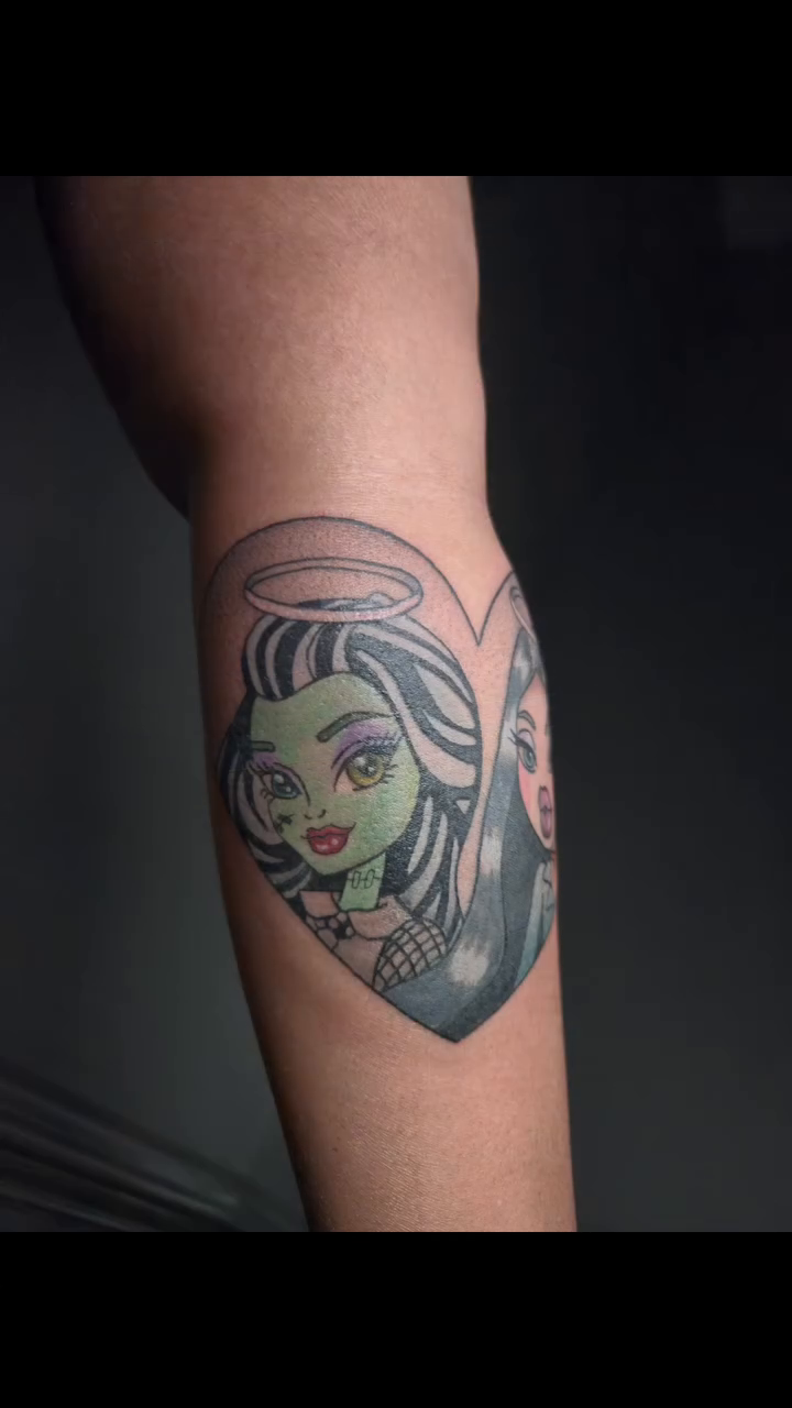 Tattoo by @babybluegotblues — neo_traditional, anime