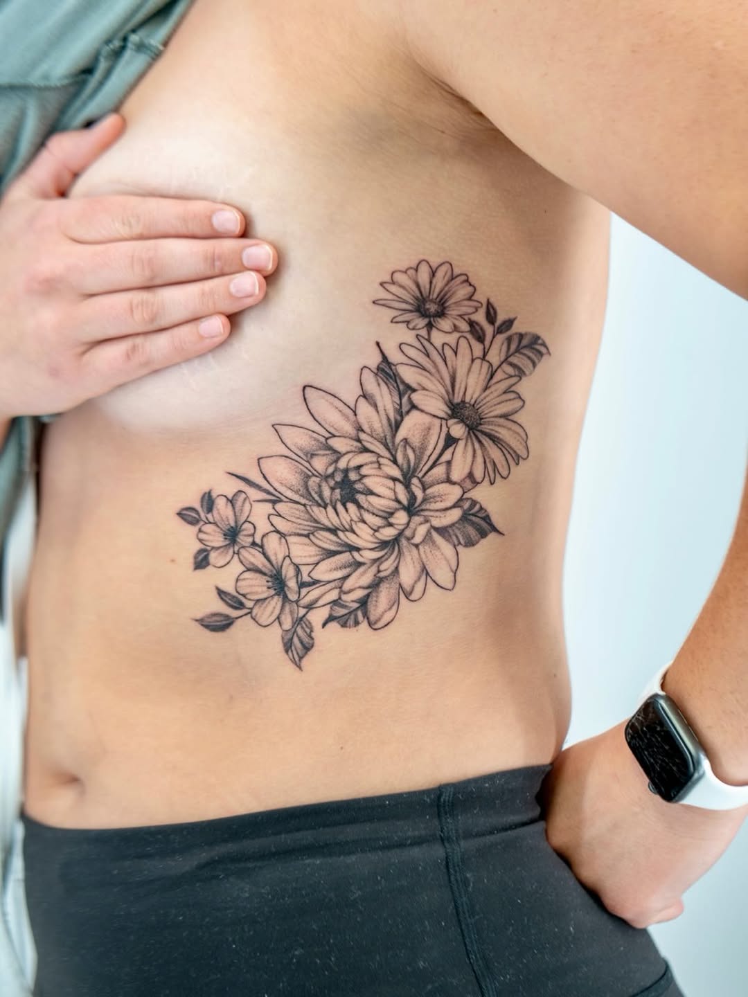 Tattoo by @skylito_creations — black_and_grey, realism