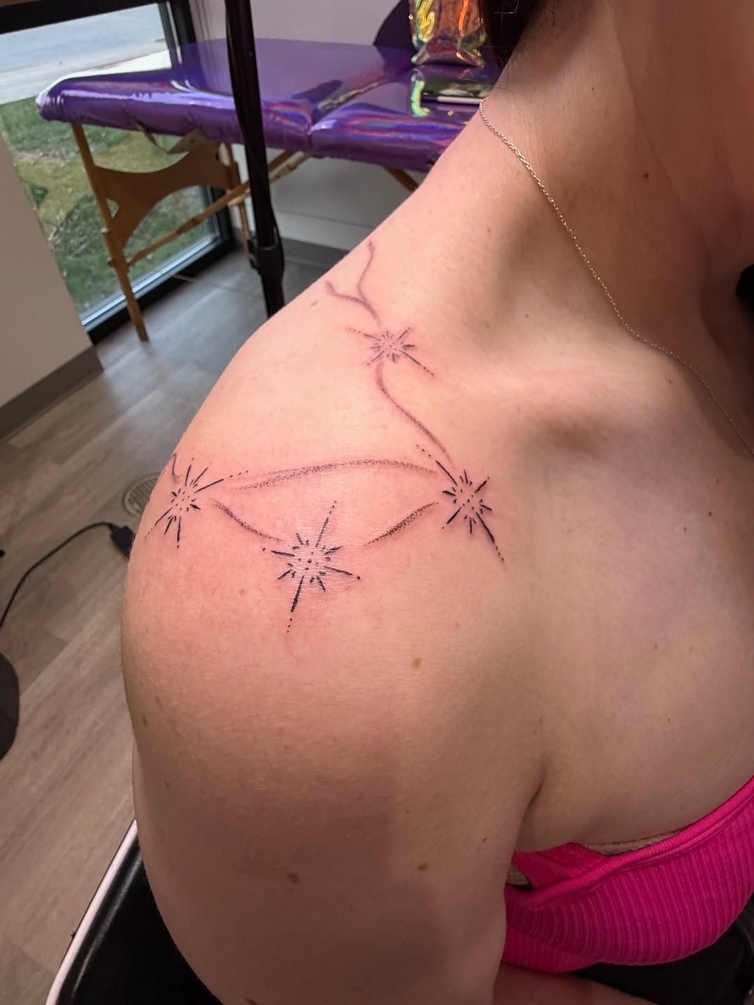 Tattoo by @shelby.inks — fine_line, dotwork
