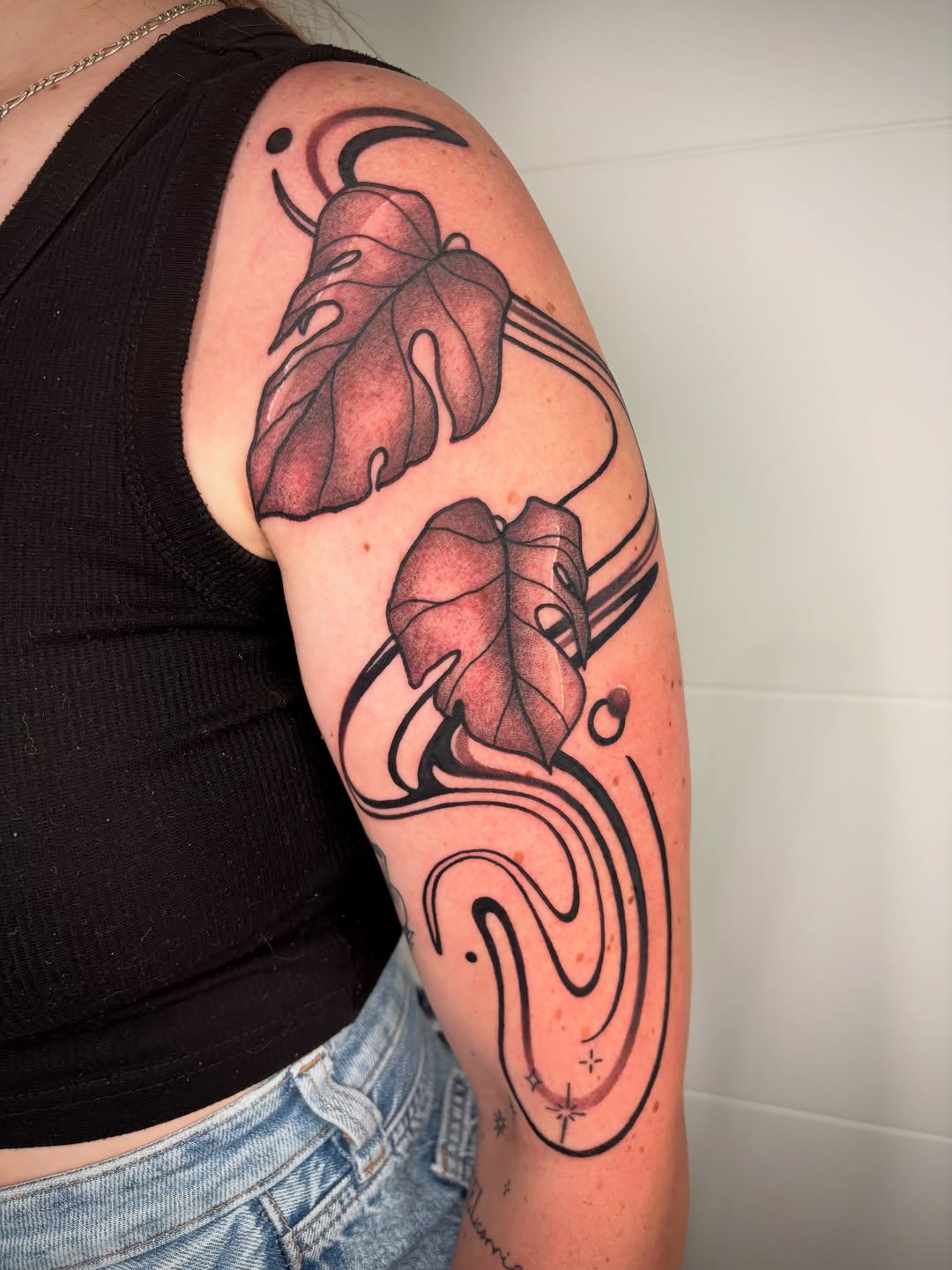 Tattoo by @julieobrientattoo — black_and_grey, ornamental