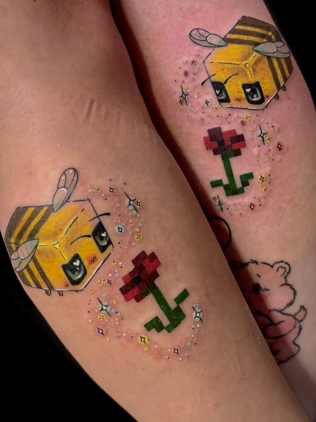 Tattoo by @katscratchtattooss — new_school, anime