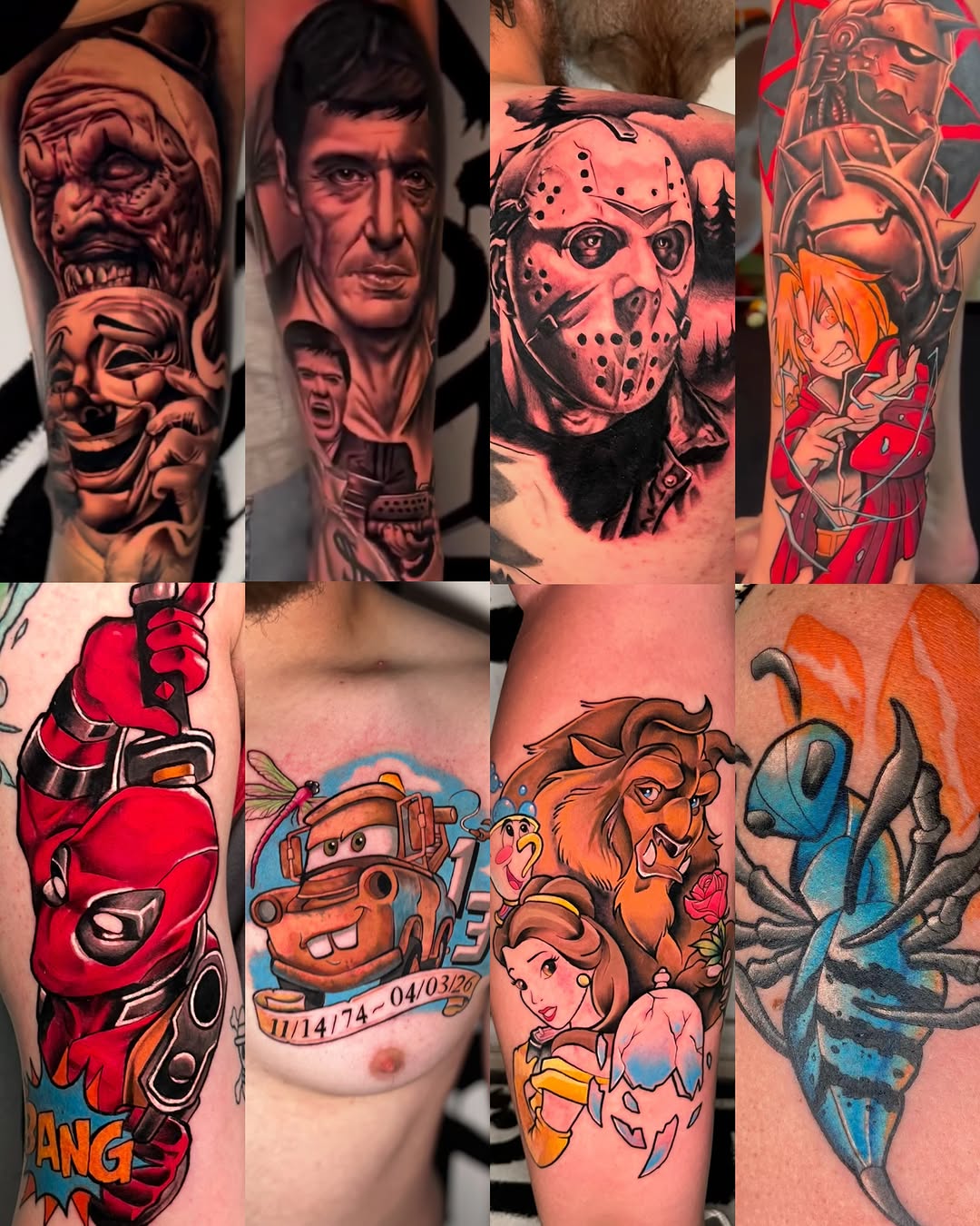 Tattoo by @chucky.tattooz โ realism, black_and_grey