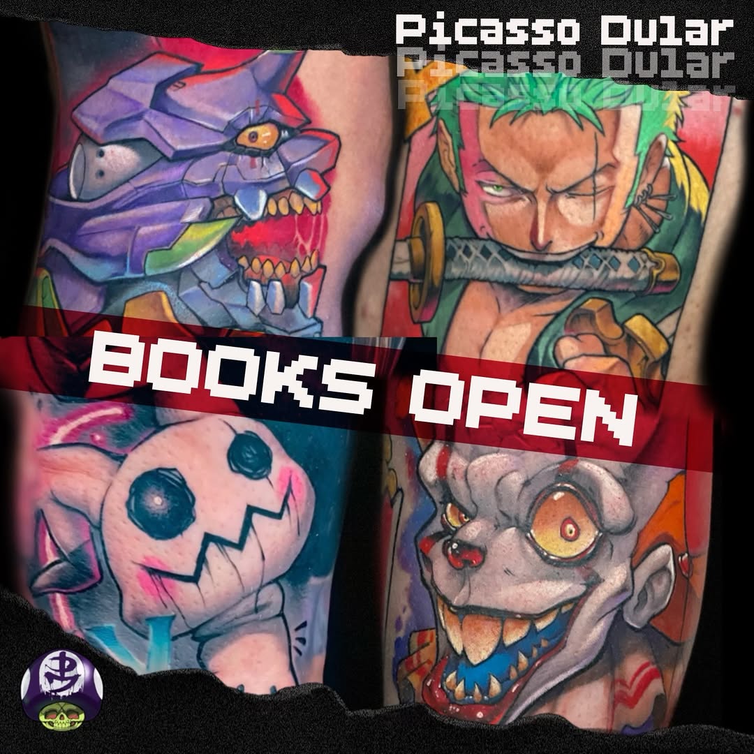Tattoo by @picassodulartattoo โ anime, new_school