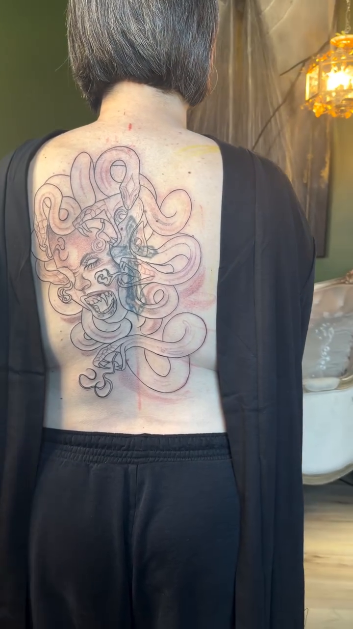 Tattoo by @roobusmoonwitch — japanese_irezumi, illustrative