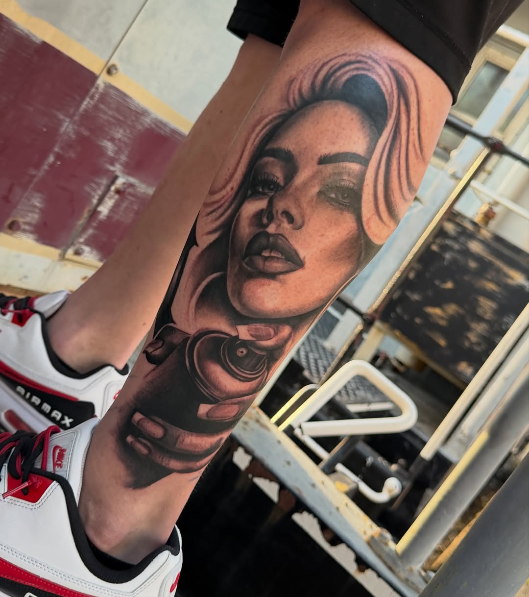 Tattoo by @bbz.ink β realism, black_and_grey