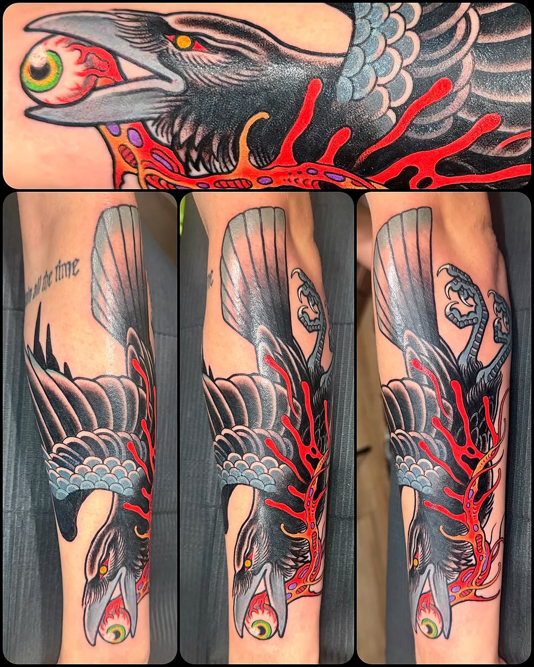 Tattoo by @curtbaer — american_traditional, black_and_grey