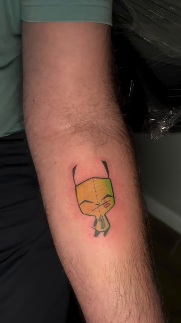 Tattoo by @haileychristian.tatts — anime