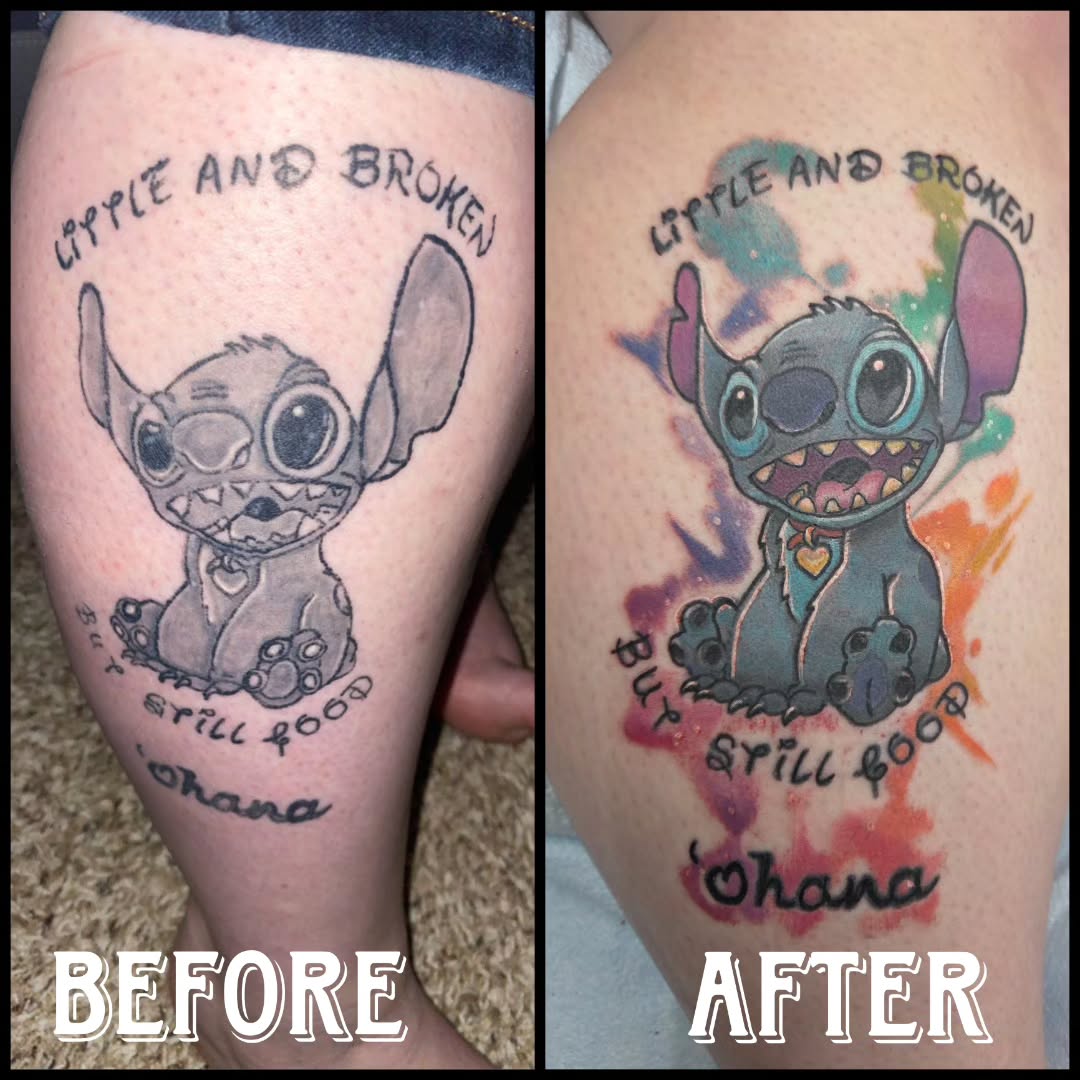 Tattoo by @tattymatty999 — new_school, anime