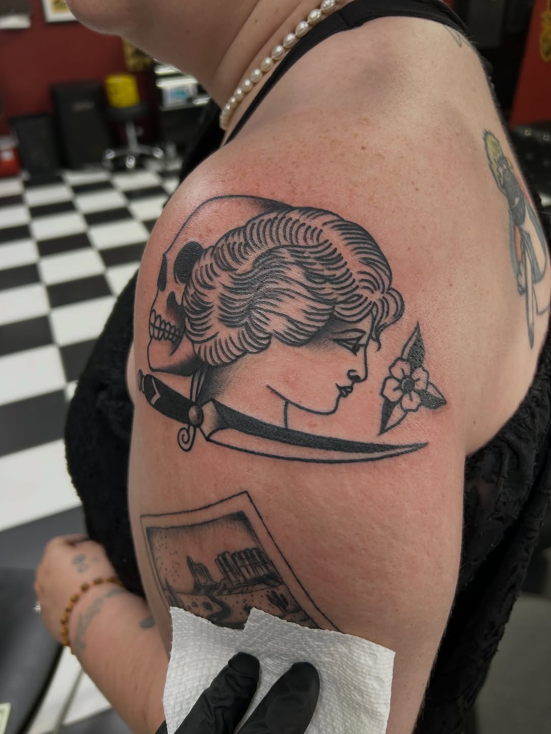 Tattoo by @mrlutat2 โ american_traditional