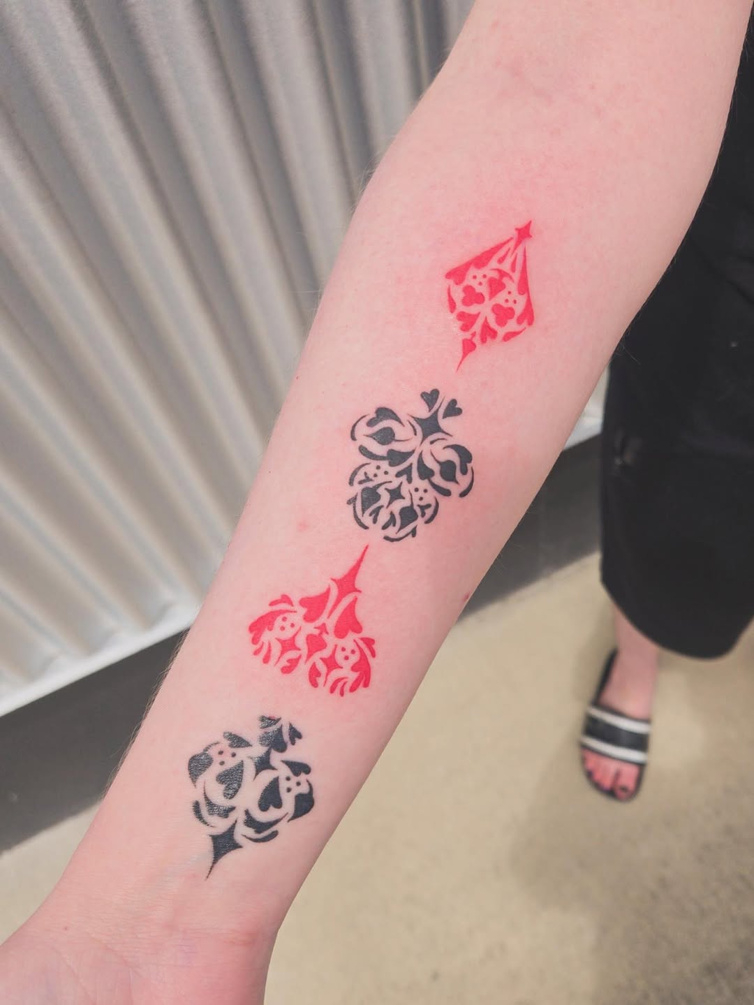 Tattoo by @cfrink.ink — blackwork, ornamental