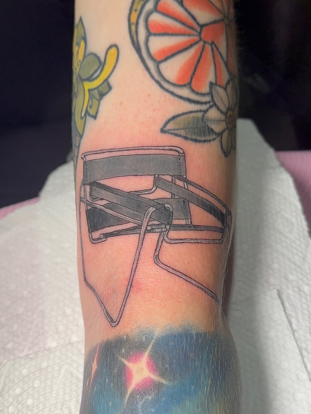 Tattoo by @mcdavistattoos — illustrative, black_and_grey