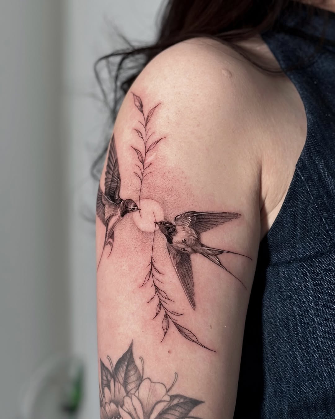 Tattoo by @digo_tattooer โ fine_line, black_and_grey
