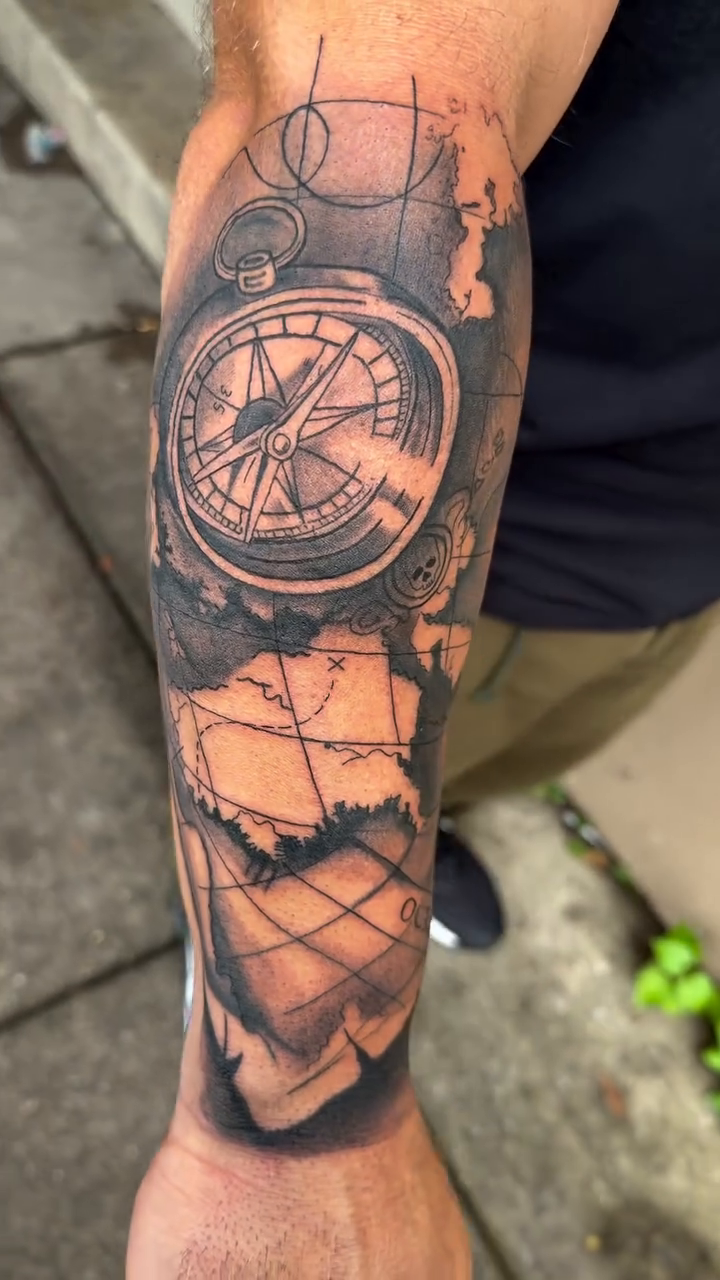 Tattoo by @mom_tats — black_and_grey, realism