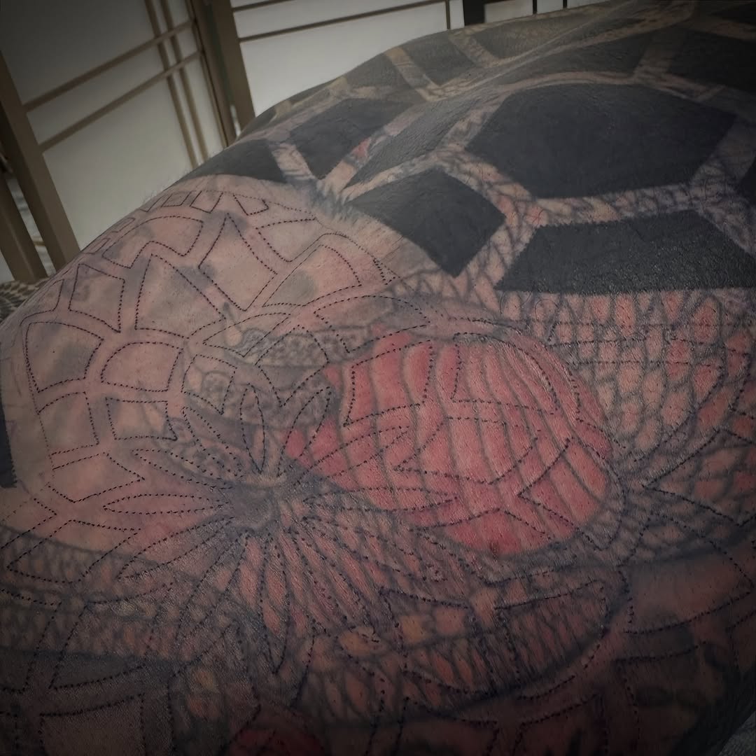 Tattoo by @chadjphillips — geometric, blackwork