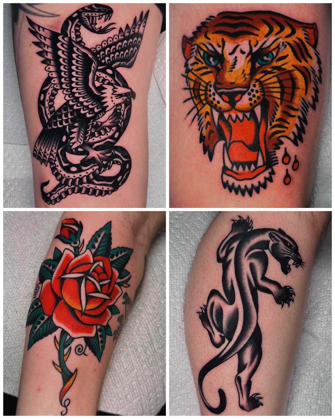 Tattoo by @seanmicheltattoo — american_traditional, black_and_grey