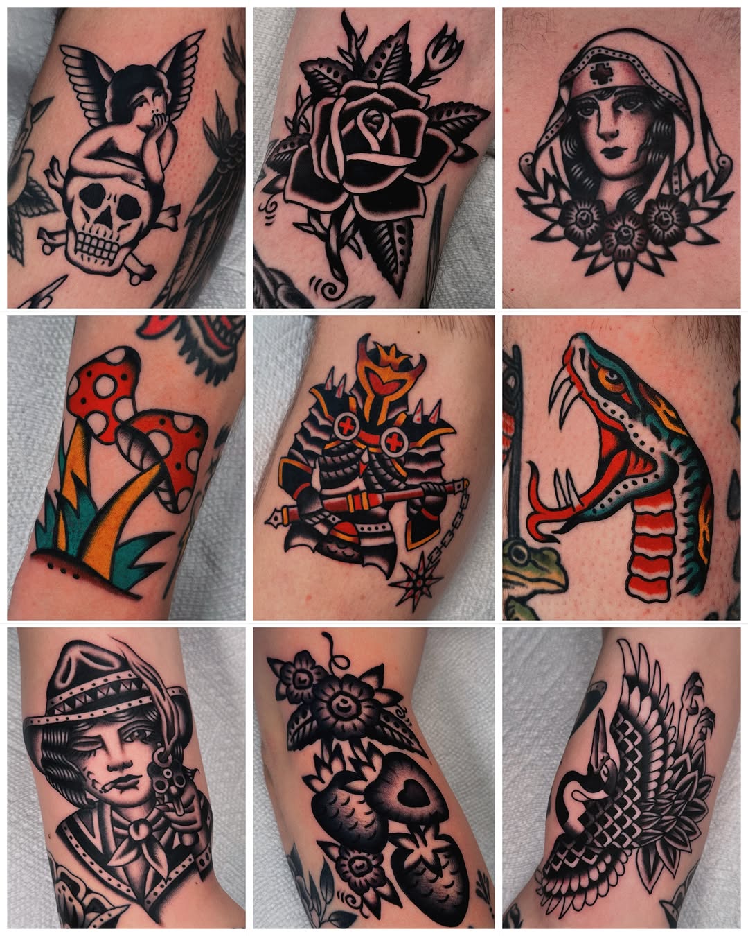 Tattoo by @seanmicheltattoo — american_traditional