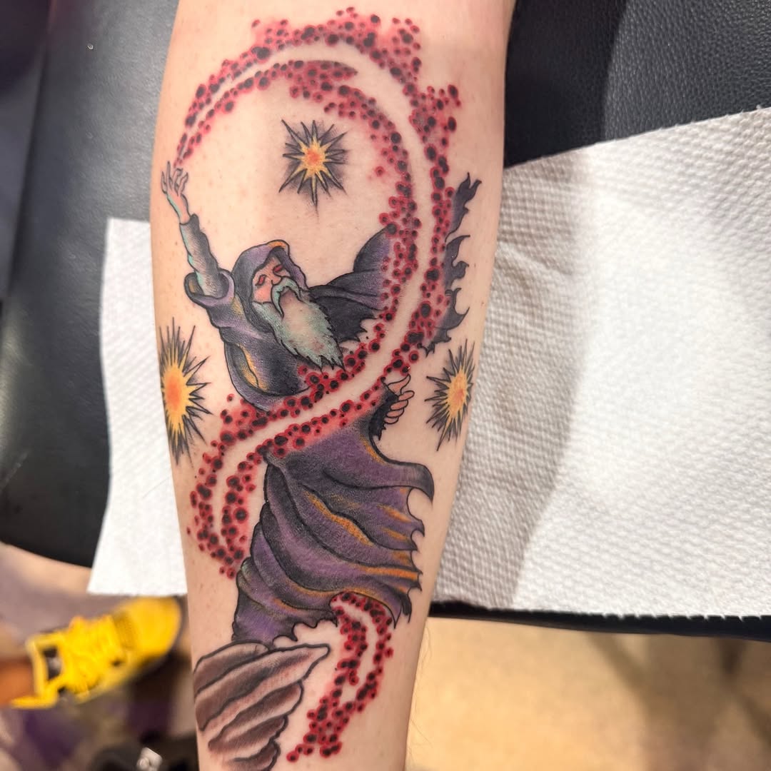 Tattoo by @bigdaddyjaz โ new_school