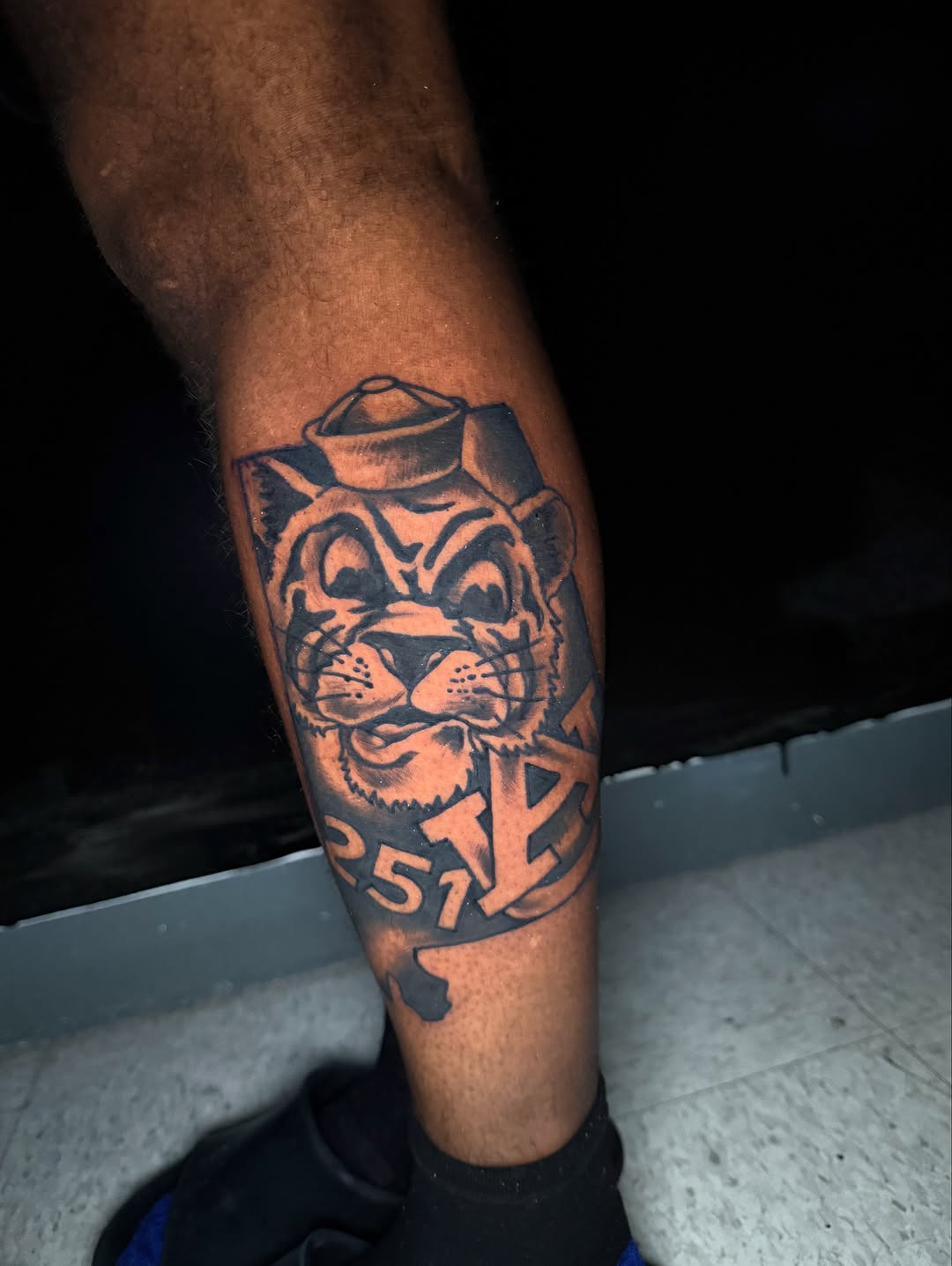 Tattoo by @tattoohabit — new_school, black_and_grey