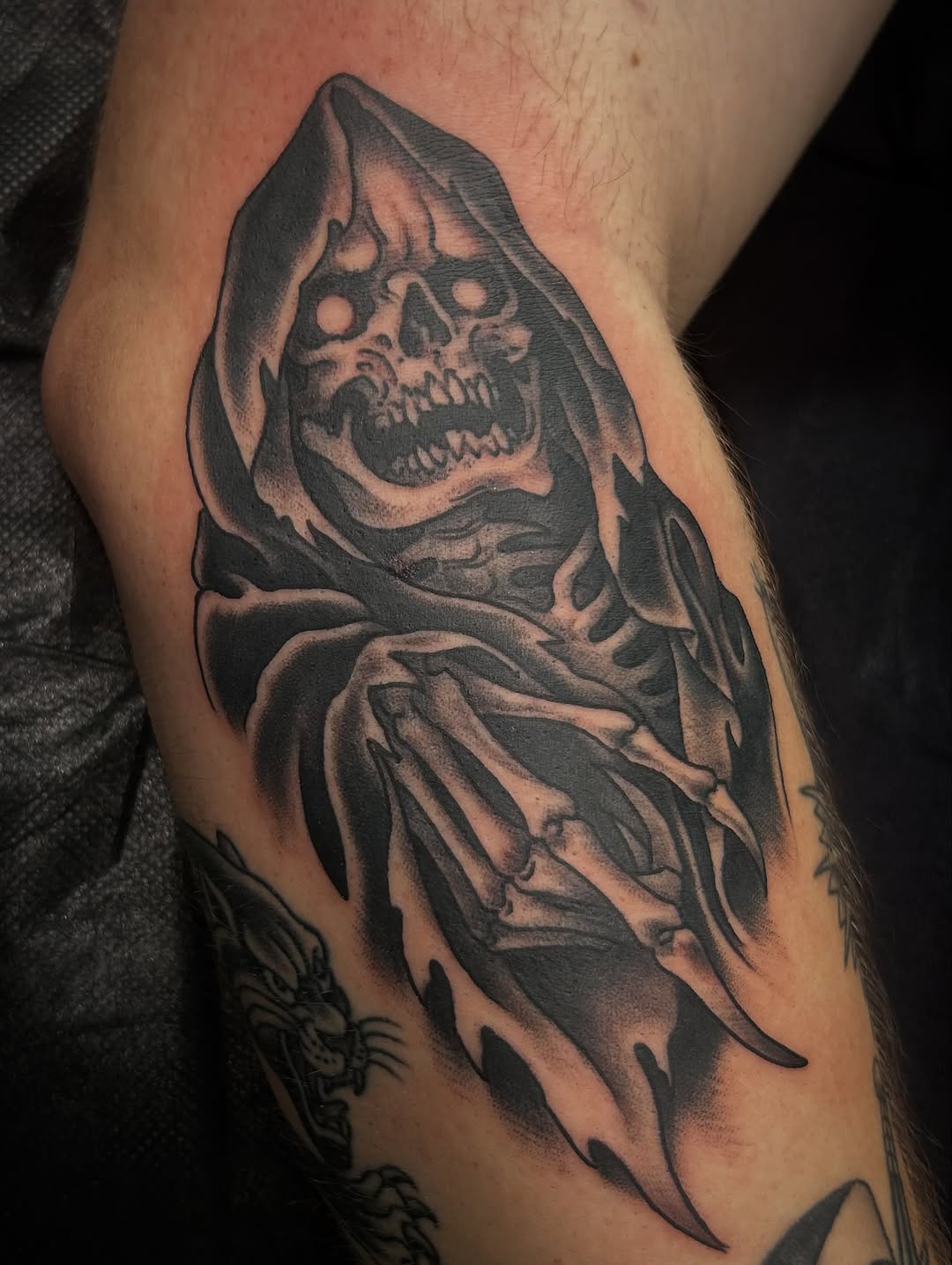 Tattoo by @mountains_of_flesh — black_and_grey, realism