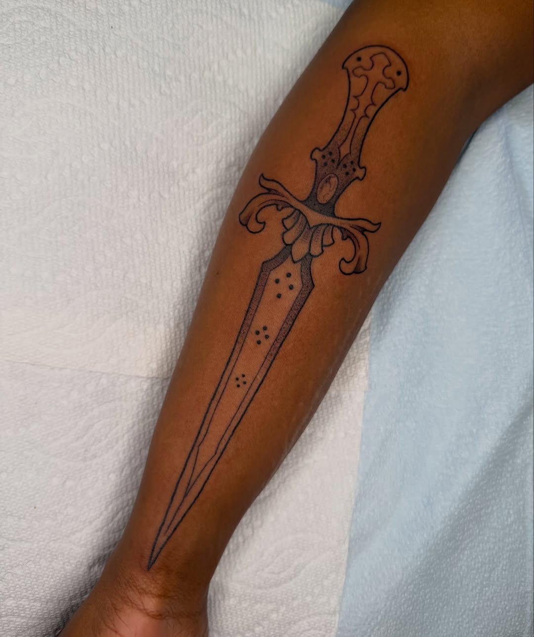 Tattoo by @peachyansley β illustrative, black_and_grey