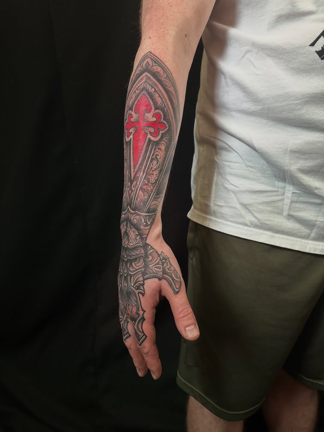 Tattoo by @electricunicorn — black_and_grey, realism
