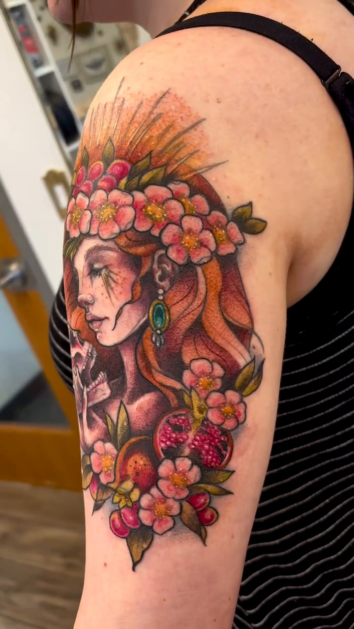 Tattoo by @cricketelijahtattoos — illustrative, neo_traditional