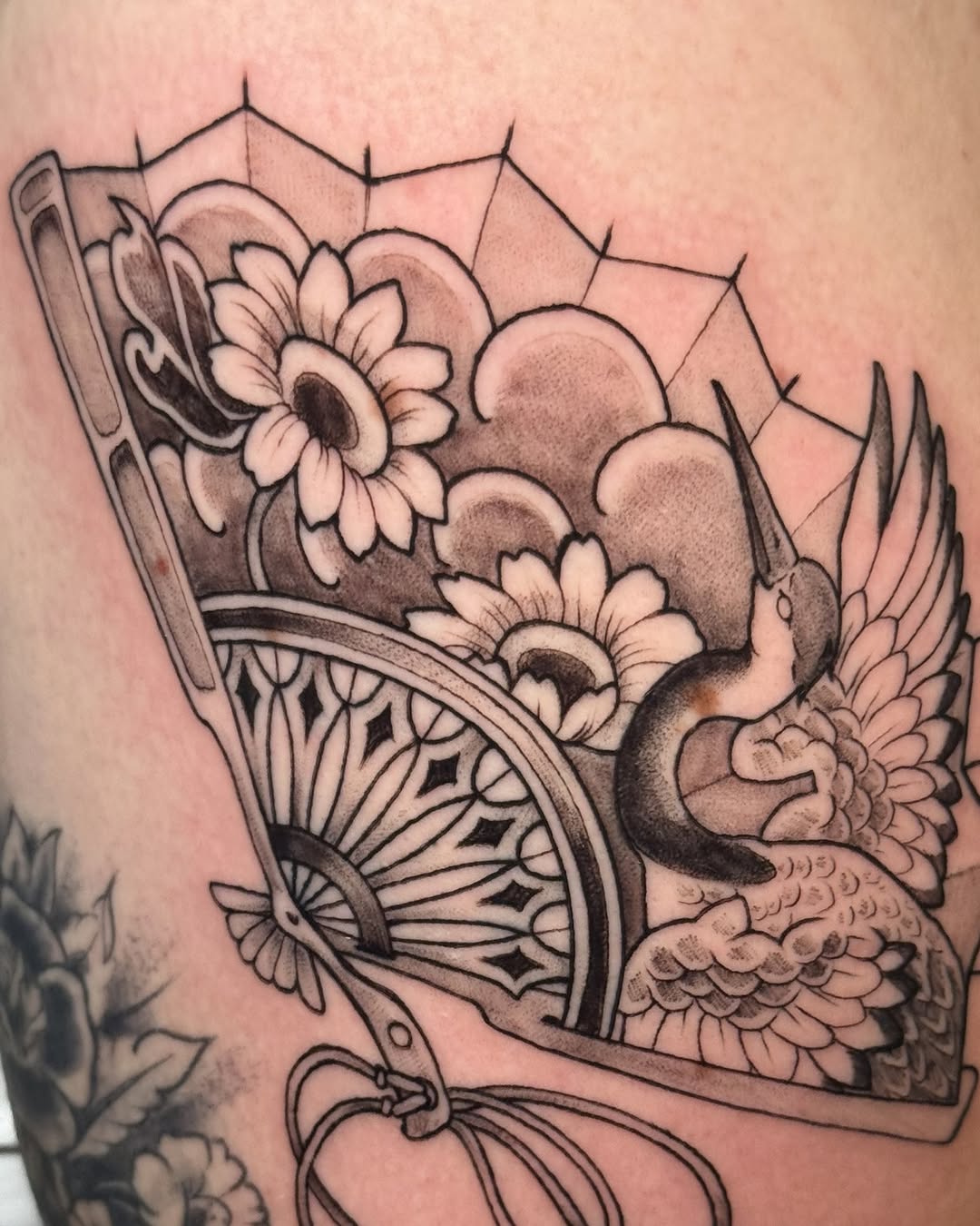 Tattoo by @tattoos_by_cat — japanese_irezumi, black_and_grey
