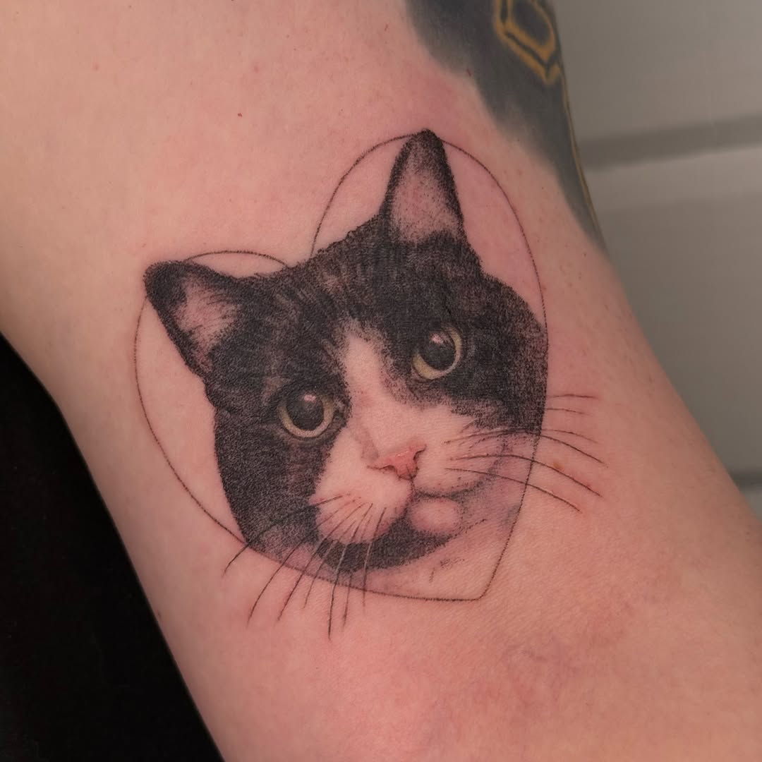 Tattoo by @roselutattoo — realism, black_and_grey