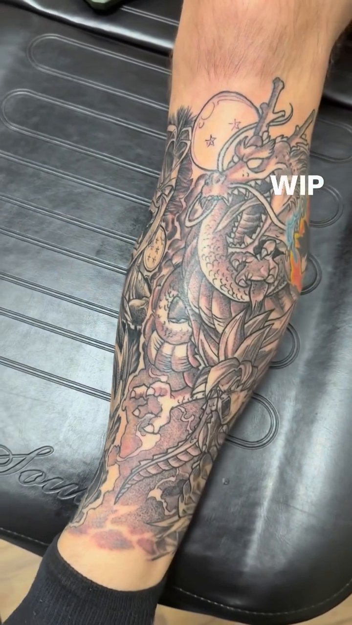 Tattoo by @solomon.ink — japanese_irezumi, anime