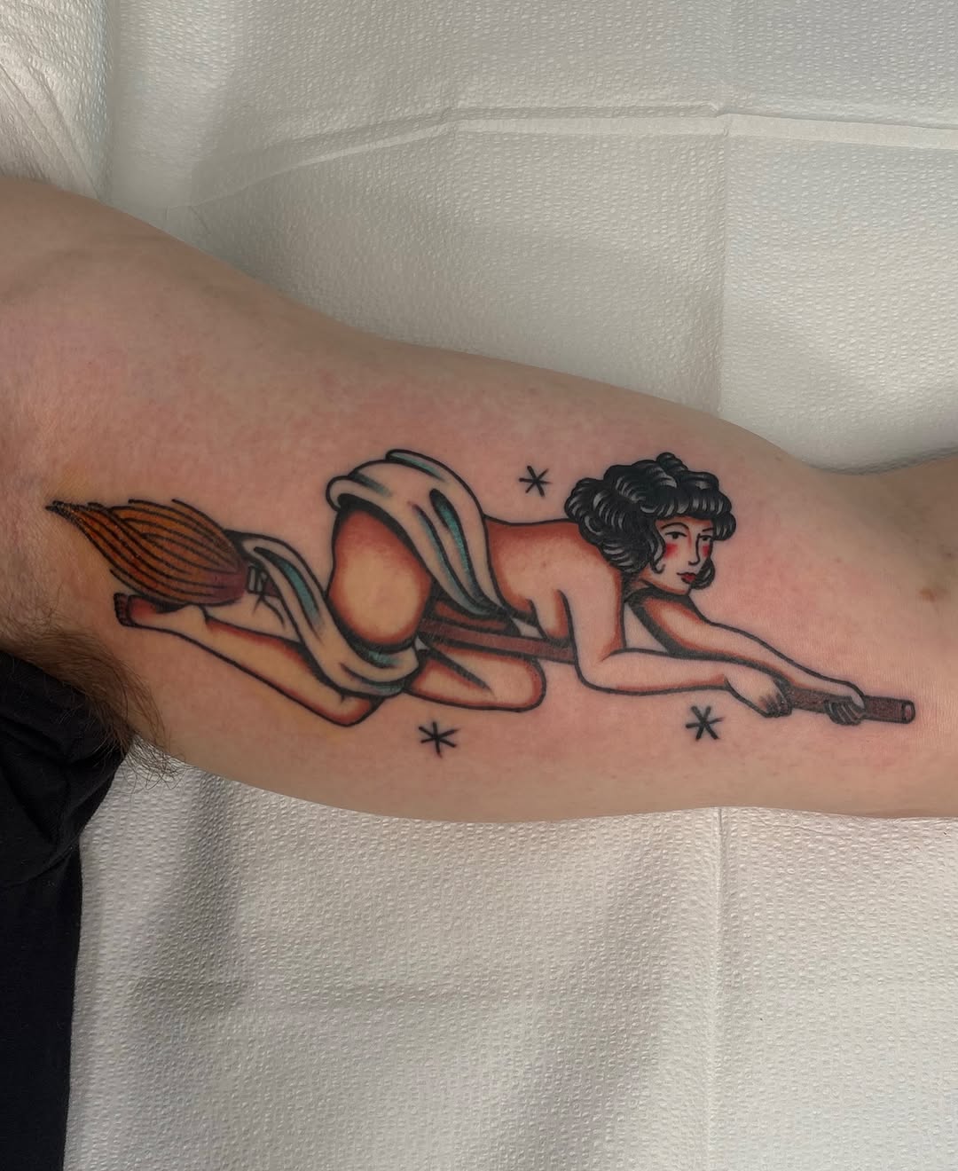 Tattoo by @pembrlily — american_traditional
