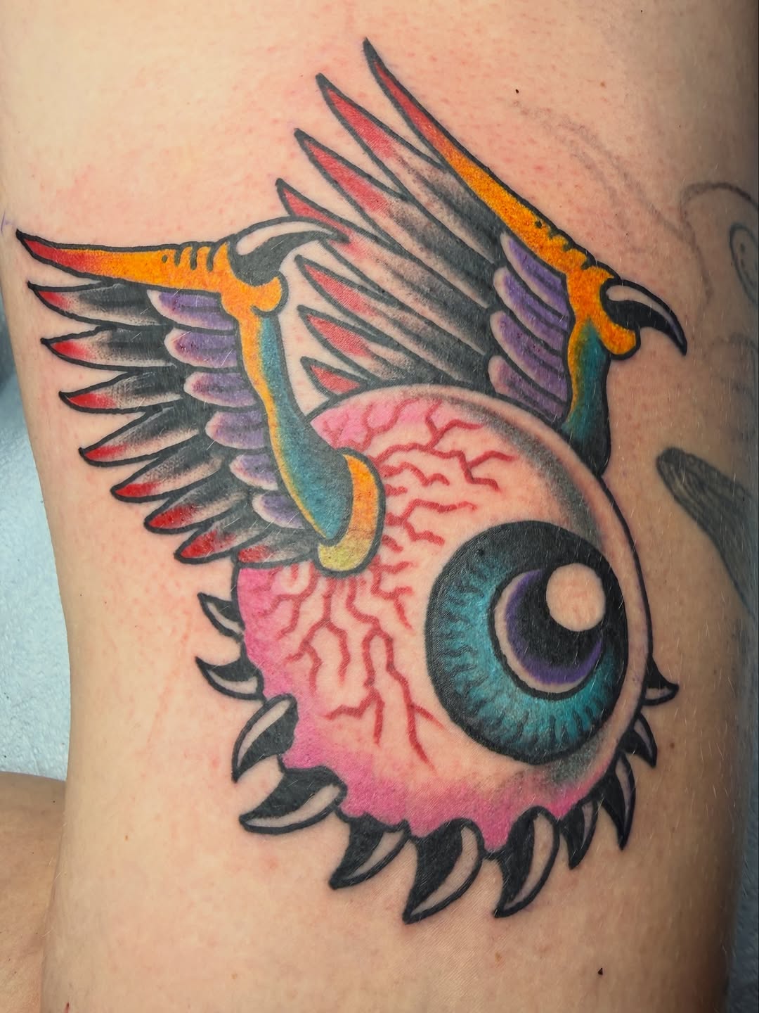 Tattoo by @annettelarulez — american_traditional, neo_traditional