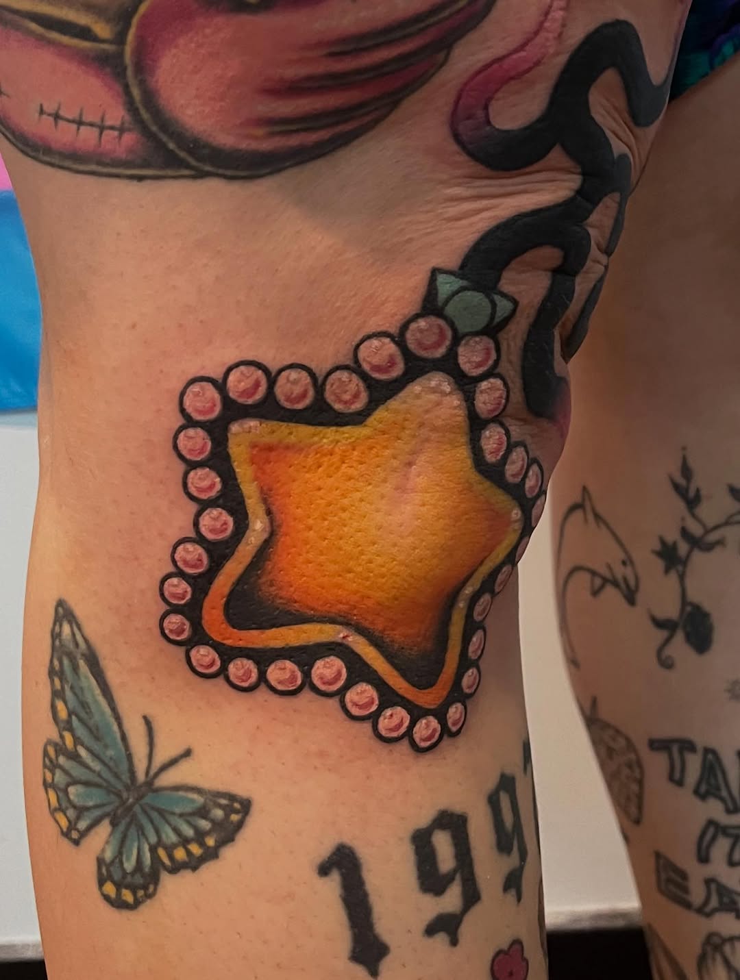 Tattoo by @jessp_tattoo — illustrative, new_school