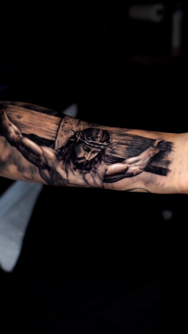 Tattoo by @pango_tattoo β realism, black_and_grey