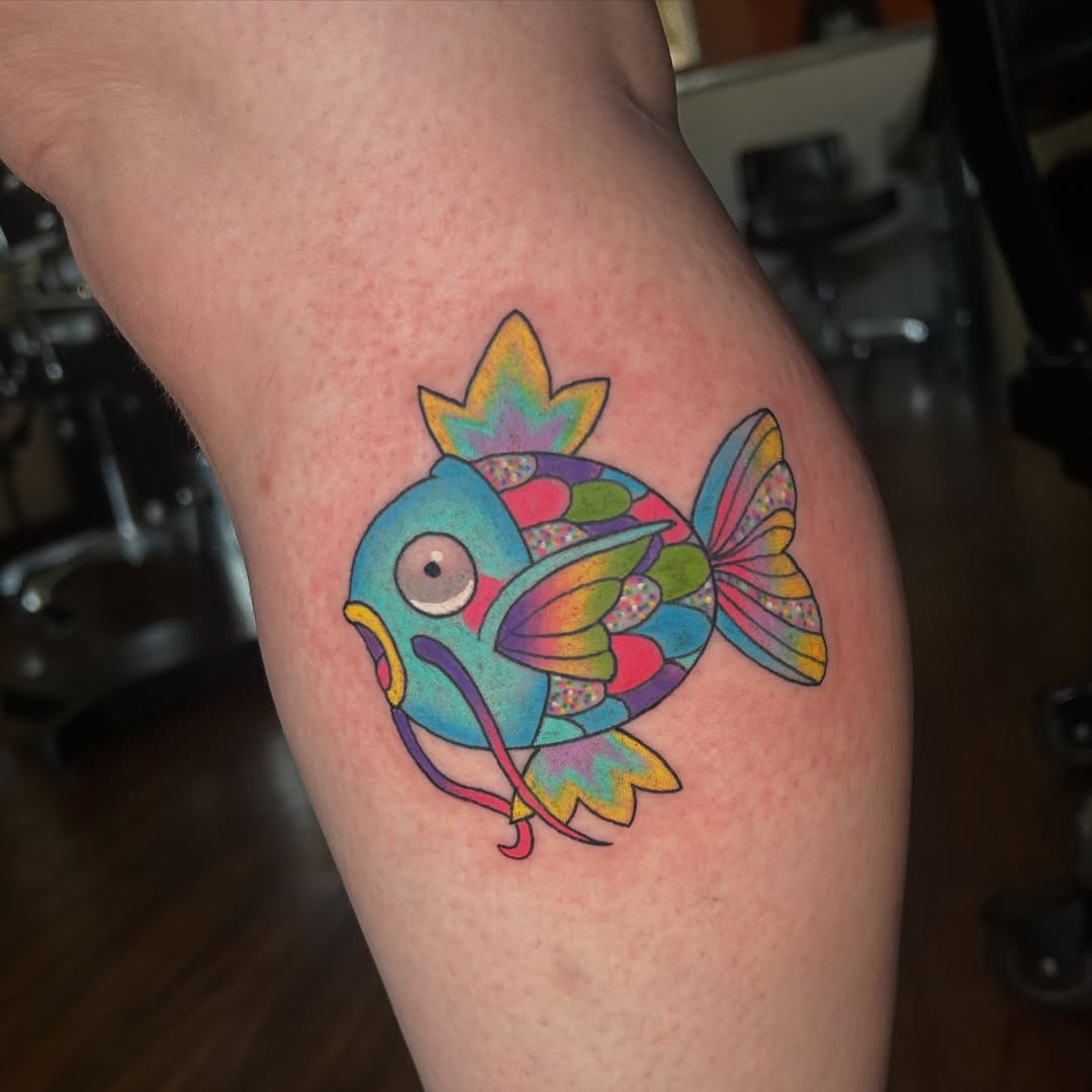 Tattoo by @mya.tattoos — new_school, anime
