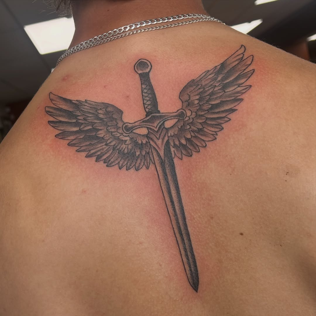 Tattoo by @mya.tattoos — black_and_grey, realism