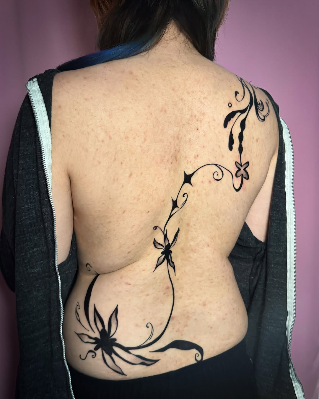 Tattoo by @cleanbean.inks — blackwork