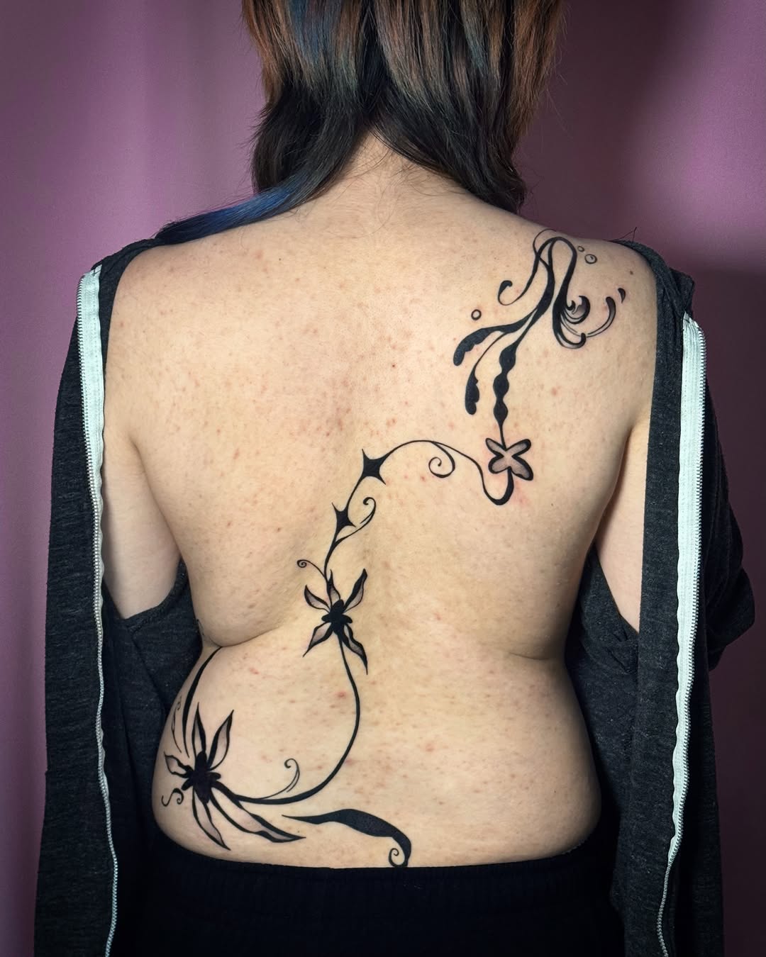 Tattoo by @cleanbean.inks — blackwork, ornamental