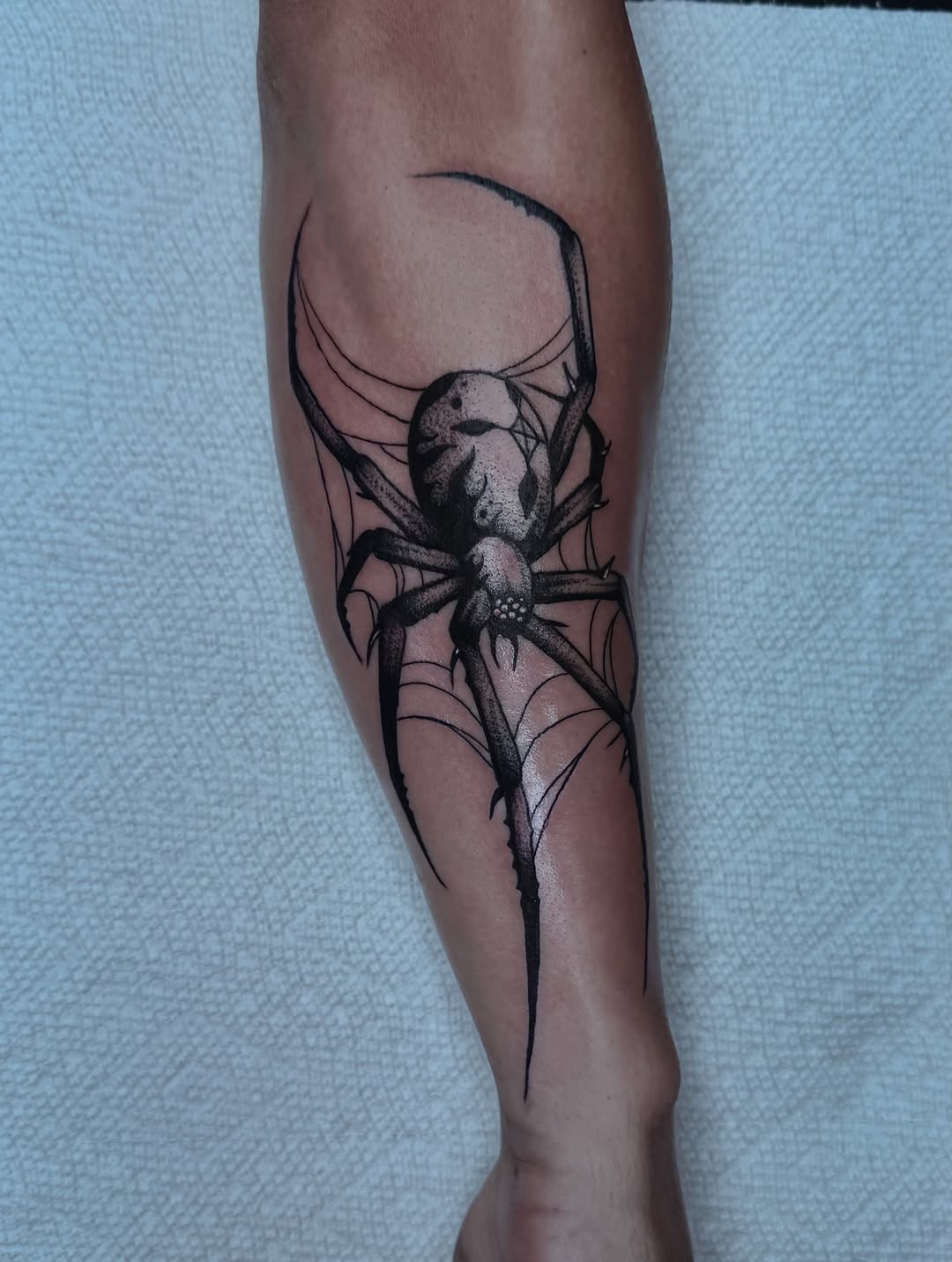 Tattoo by @colby_tattoos — black_and_grey, realism