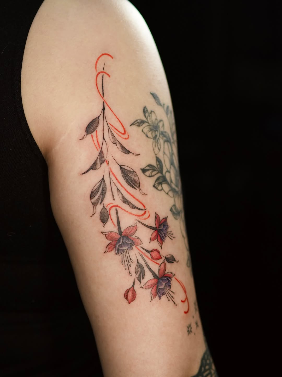 Tattoo by @chanchan.tatts — fine_line, watercolor